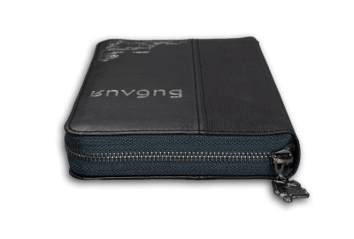 Bibel mit Reißverschluss (dunkelgrau)